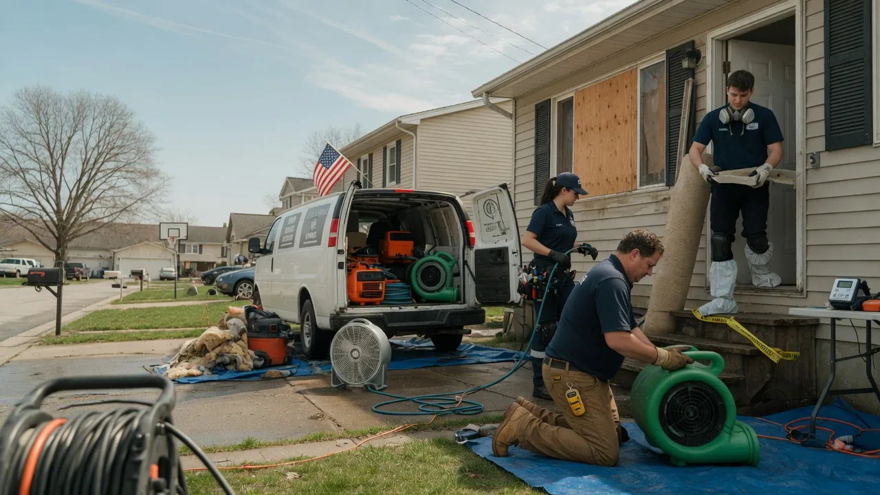 Water Damage Restoration in York, ND near me